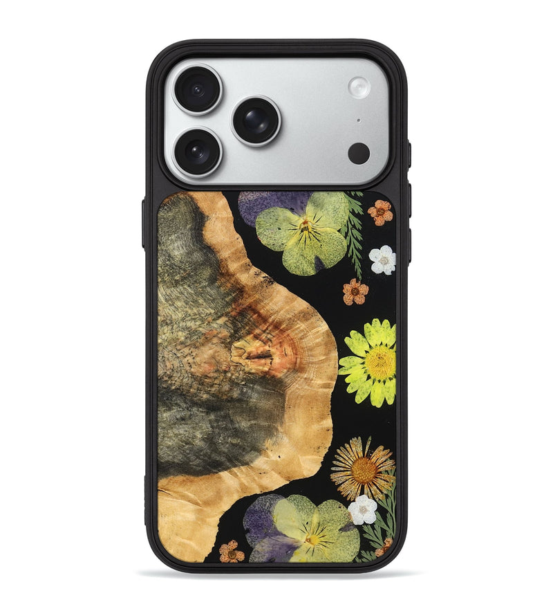 iPhone 18 Pro Max Wood Phone Case - Nyah (Bloom, 828126)