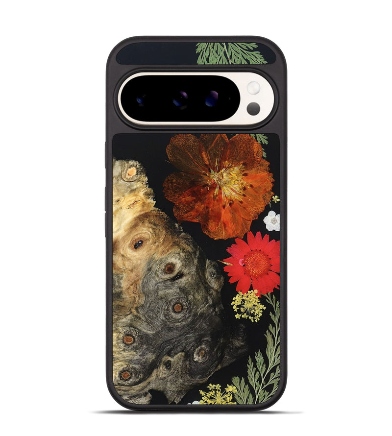 Pixel 9 Wood Phone Case - Bryanna (Bloom, 828132)