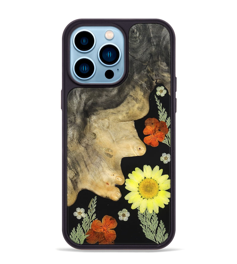 iPhone 14 Pro Max Wood Phone Case - Mitch (Bloom, 828135)