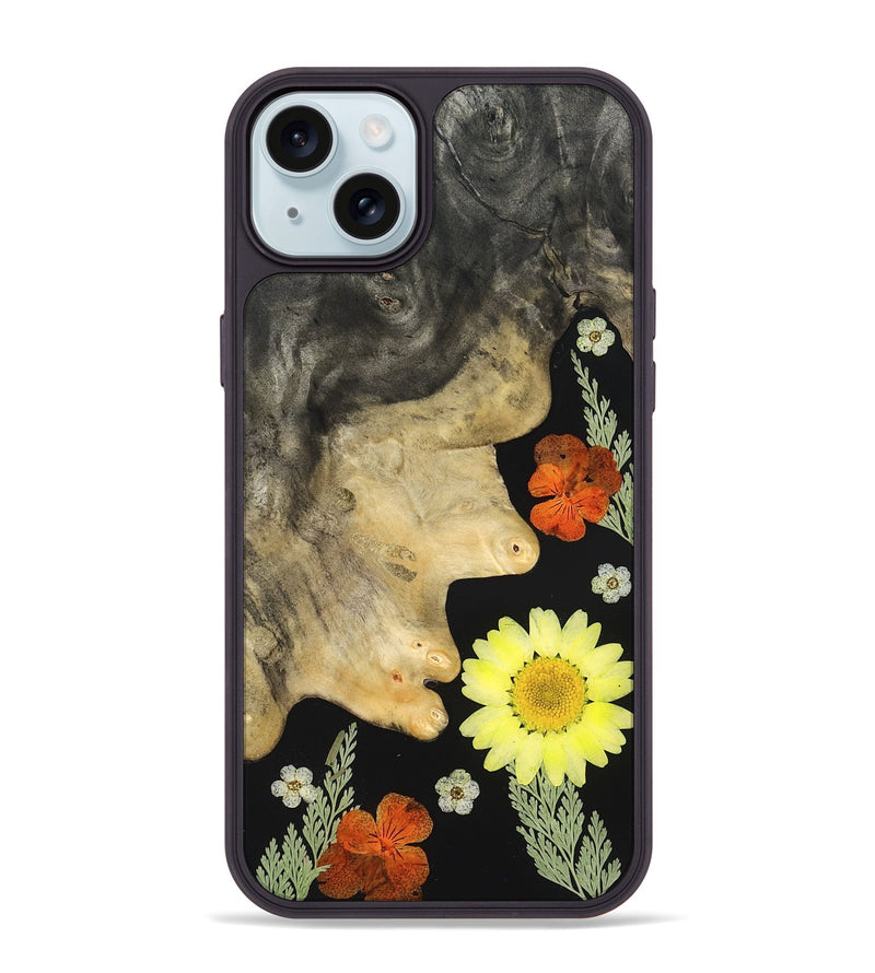 iPhone 15 Plus Wood Phone Case - Mitch (Bloom, 828135)