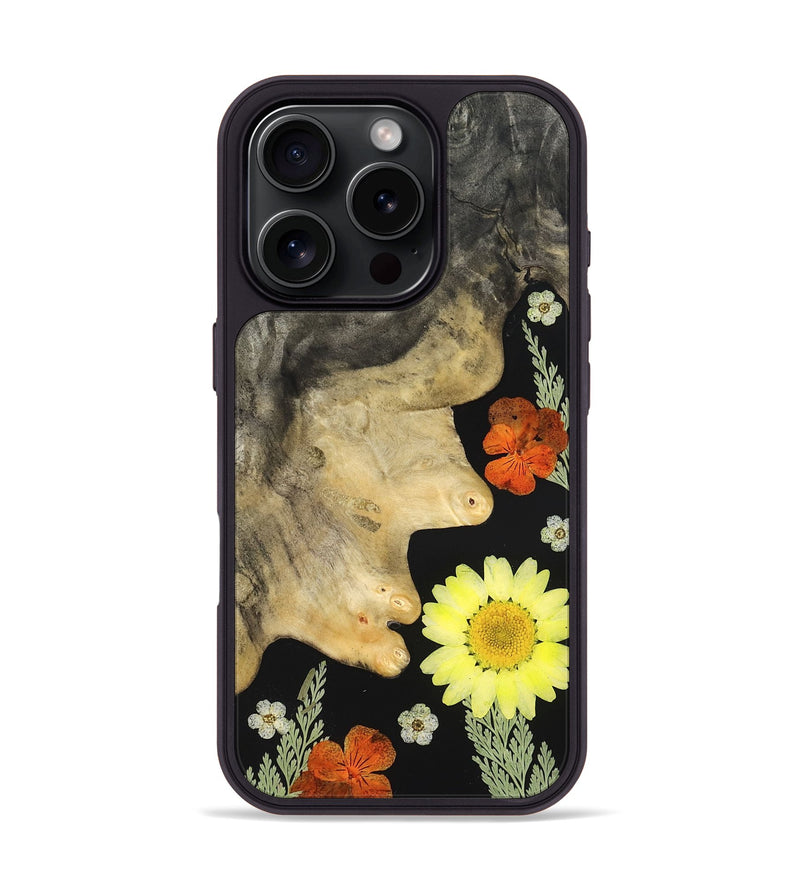 iPhone 16 Pro Wood Phone Case - Mitch (Bloom, 828135)