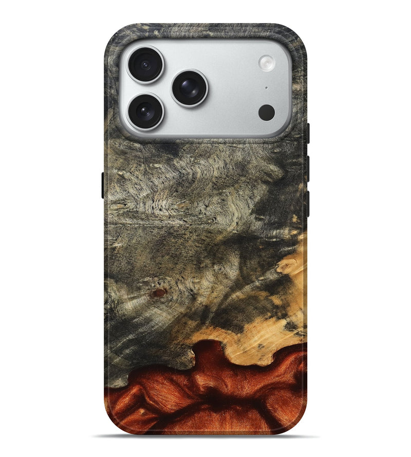 iPhone 18 Pro Max Wood Live Edge Phone Case - Tanika (Solid Wood, 828153)