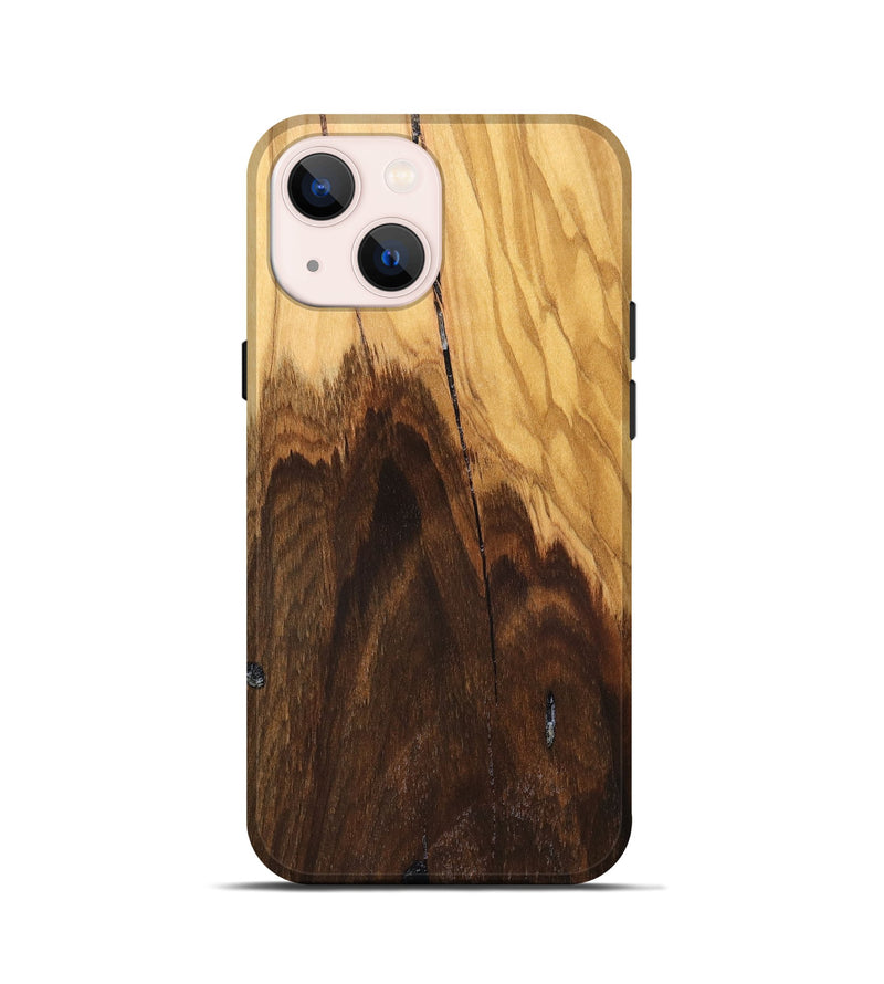 iPhone 13 mini Wood Live Edge Phone Case - Timmy (Solid Wood, 828159)