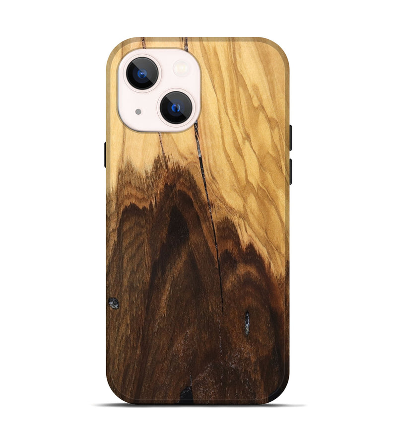 iPhone 14 Wood Live Edge Phone Case - Timmy (Solid Wood, 828159)