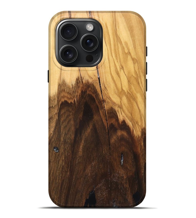 iPhone 16 Pro Max Wood Live Edge Phone Case - Timmy (Solid Wood, 828159)
