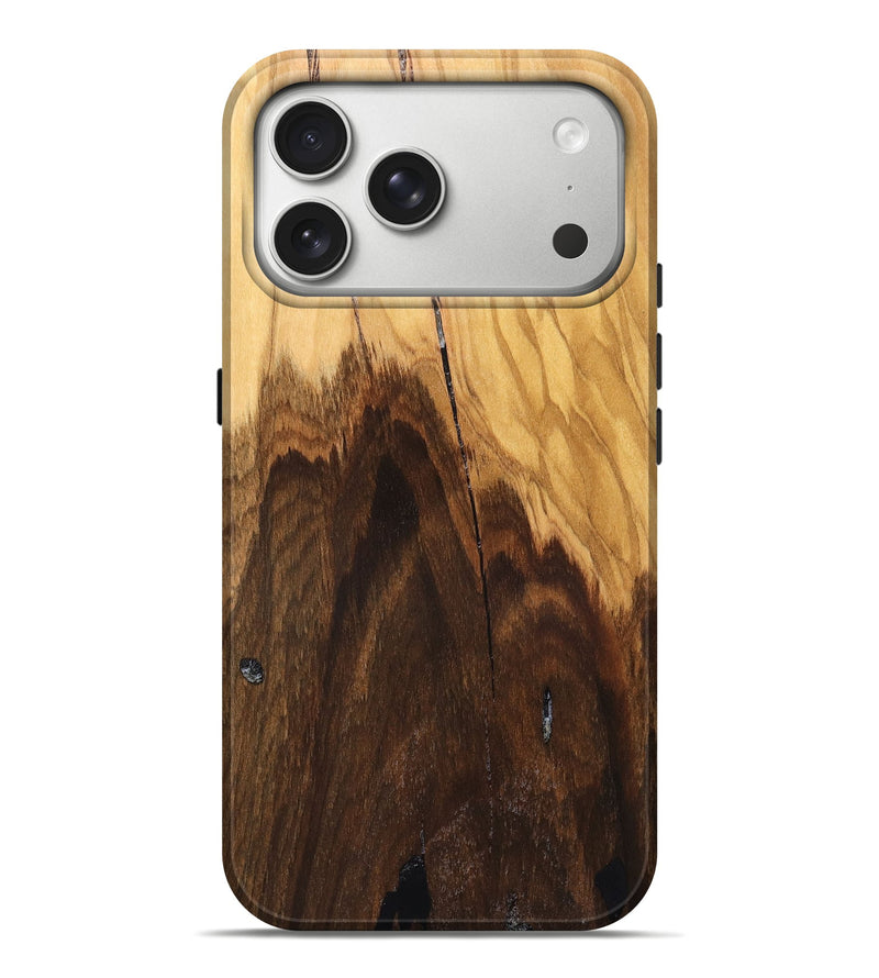 iPhone 17 Pro Max Wood Live Edge Phone Case - Timmy (Solid Wood, 828159)