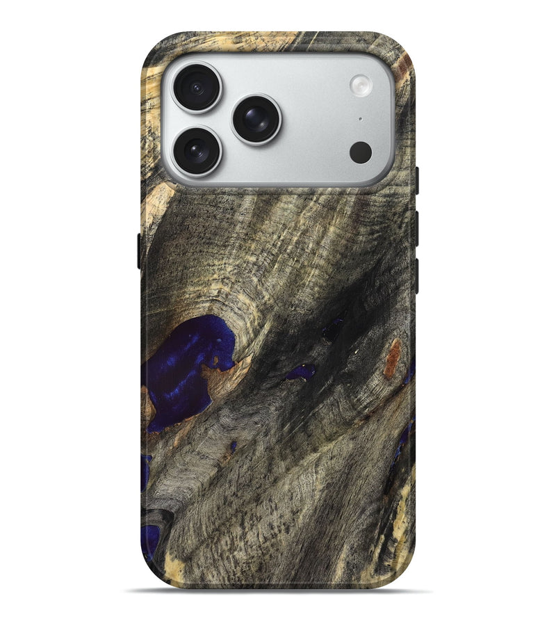 iPhone 18 Pro Max Wood Live Edge Phone Case - Suellen (Solid Wood, 828160)