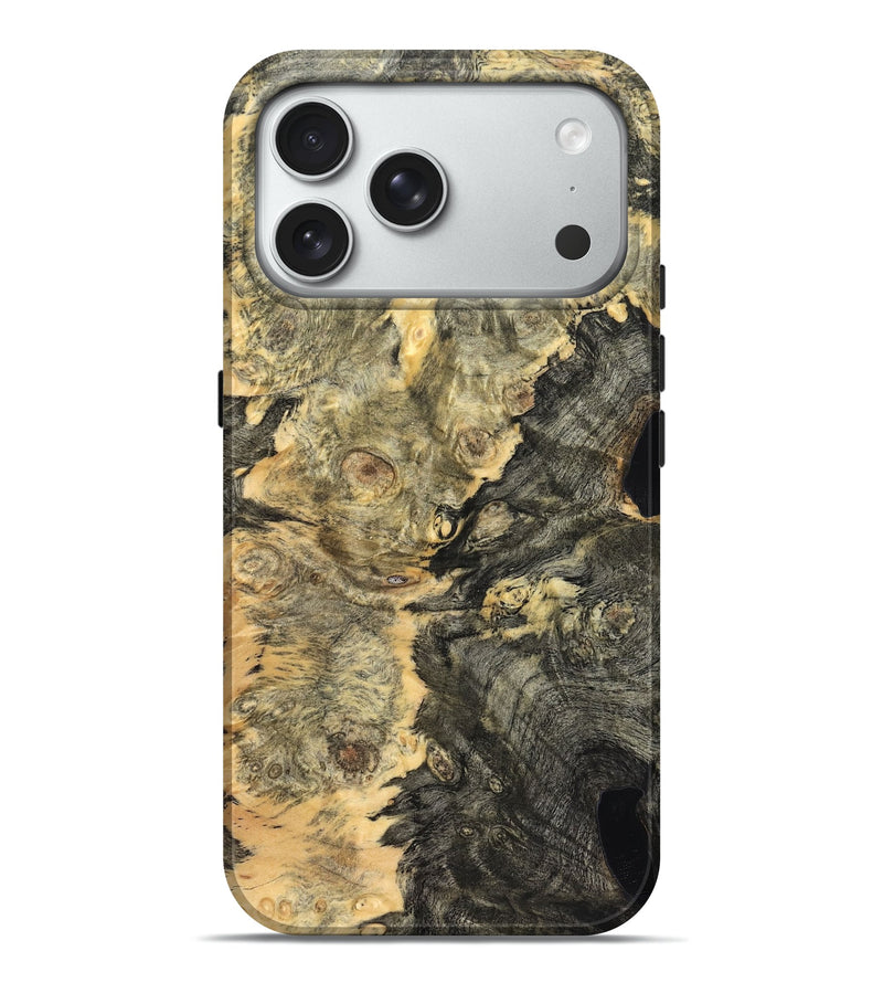 iPhone 18 Pro Max Wood Live Edge Phone Case - Eliezer (Solid Wood, 828161)