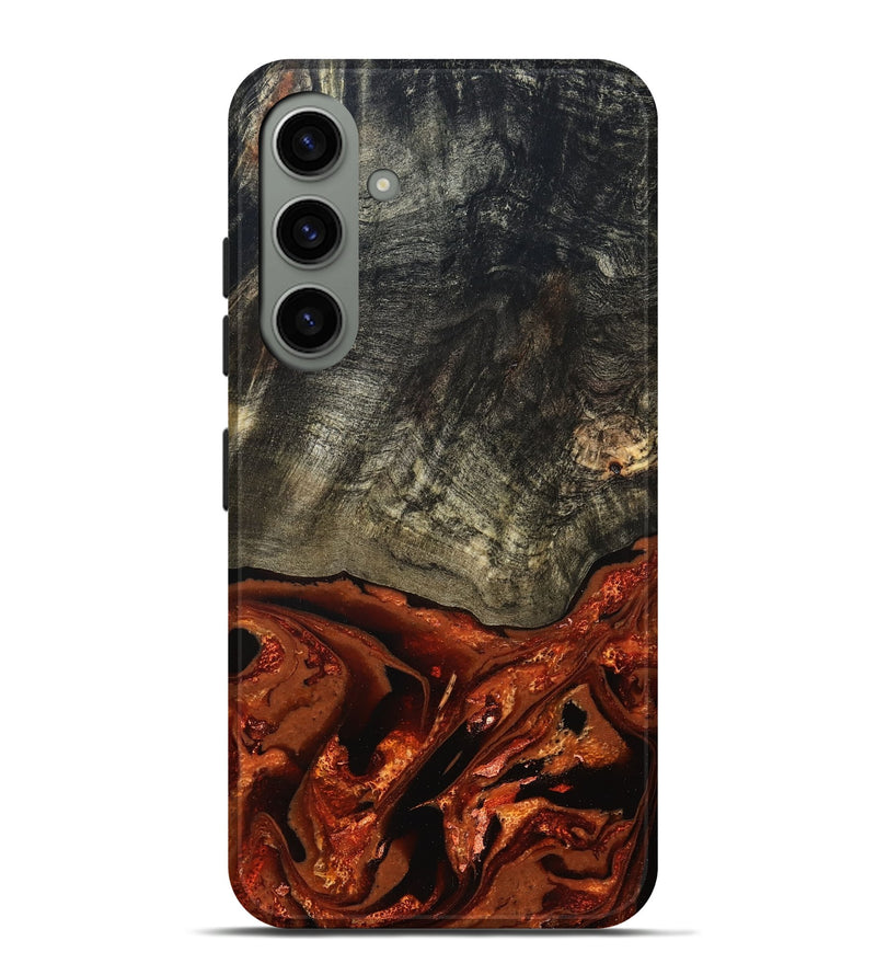 Galaxy S24 Plus Wood Live Edge Phone Case - Shelton (Red, 828163)