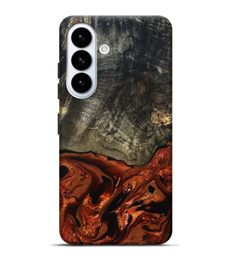 Galaxy S26 Plus Wood Live Edge Phone Case - Shelton (Red, 828163)