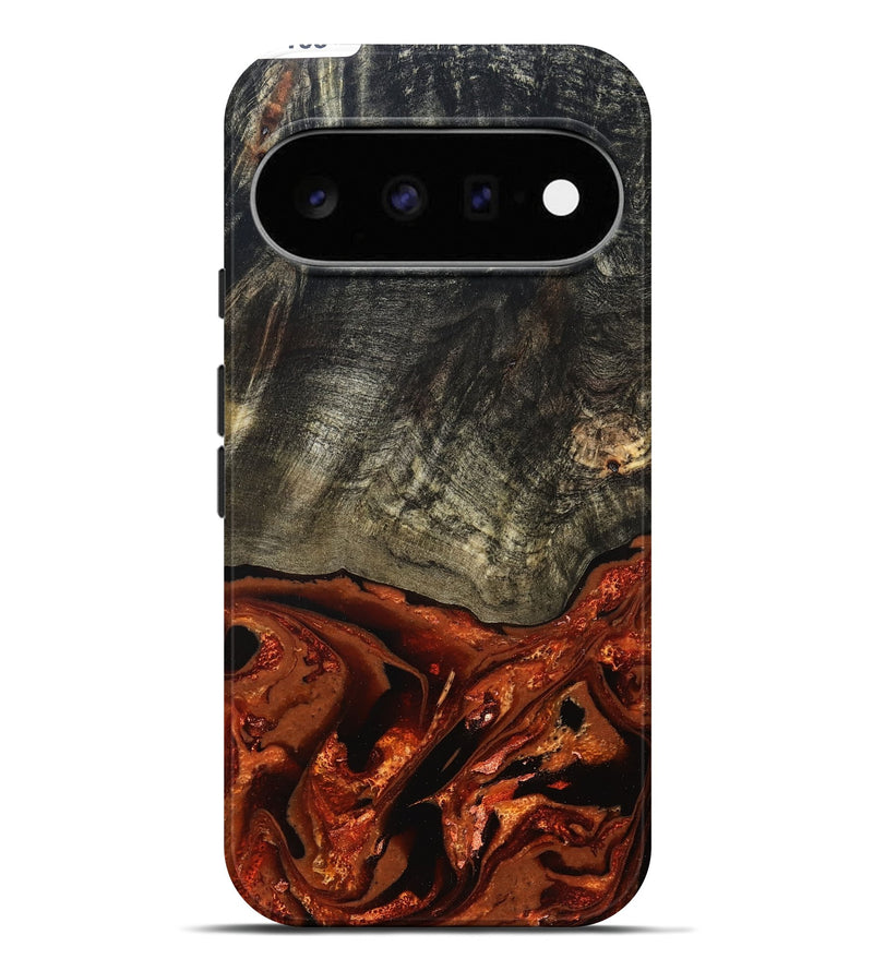 Pixel 11 Pro XL Wood Live Edge Phone Case - Shelton (Red, 828163)