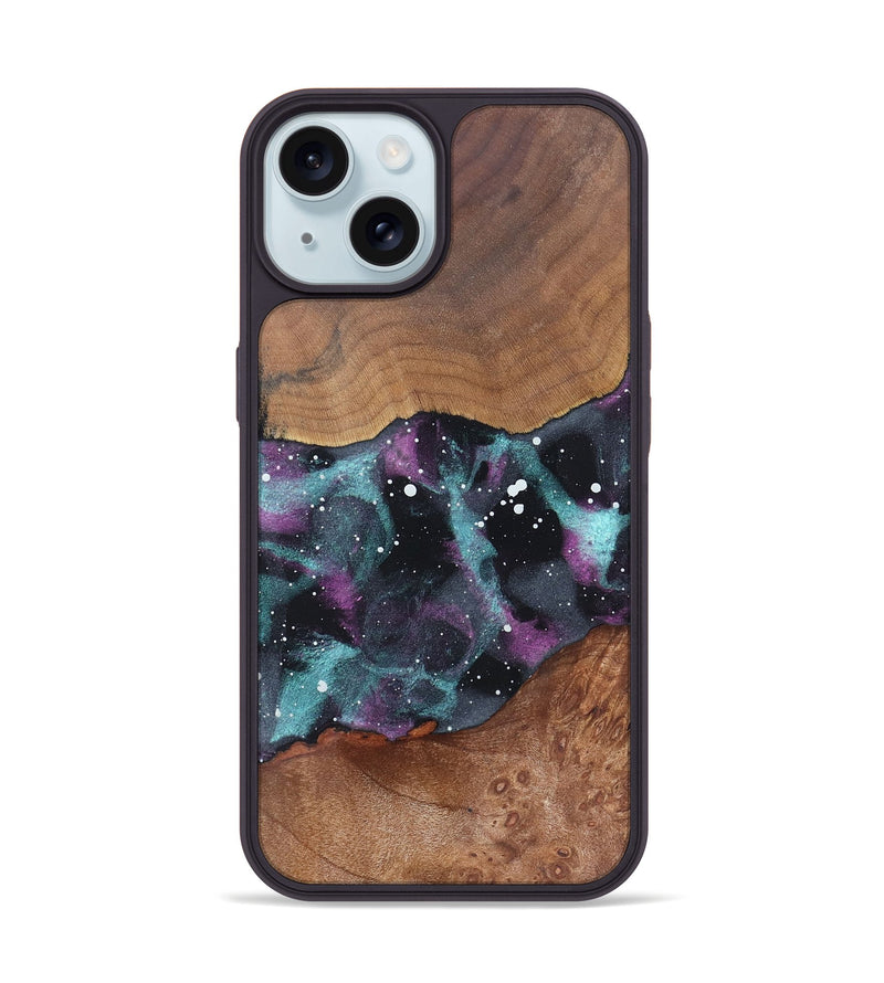 iPhone 15 Wood Phone Case - Benson (Cosmos, 828193)