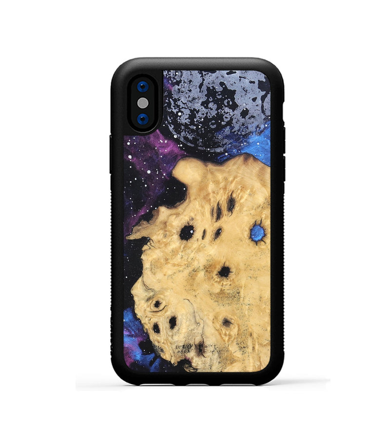 iPhone Xs Wood Phone Case - Raylan (Cosmos, 828202)