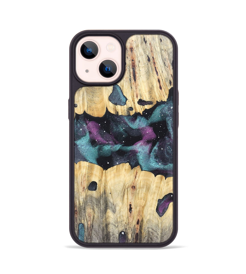 iPhone 14 Wood Phone Case - Seven (Cosmos, 828206)