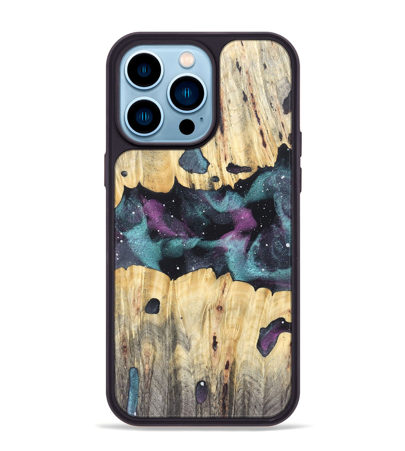 iPhone 14 Pro Max Wood Phone Case - Seven (Cosmos, 828206)