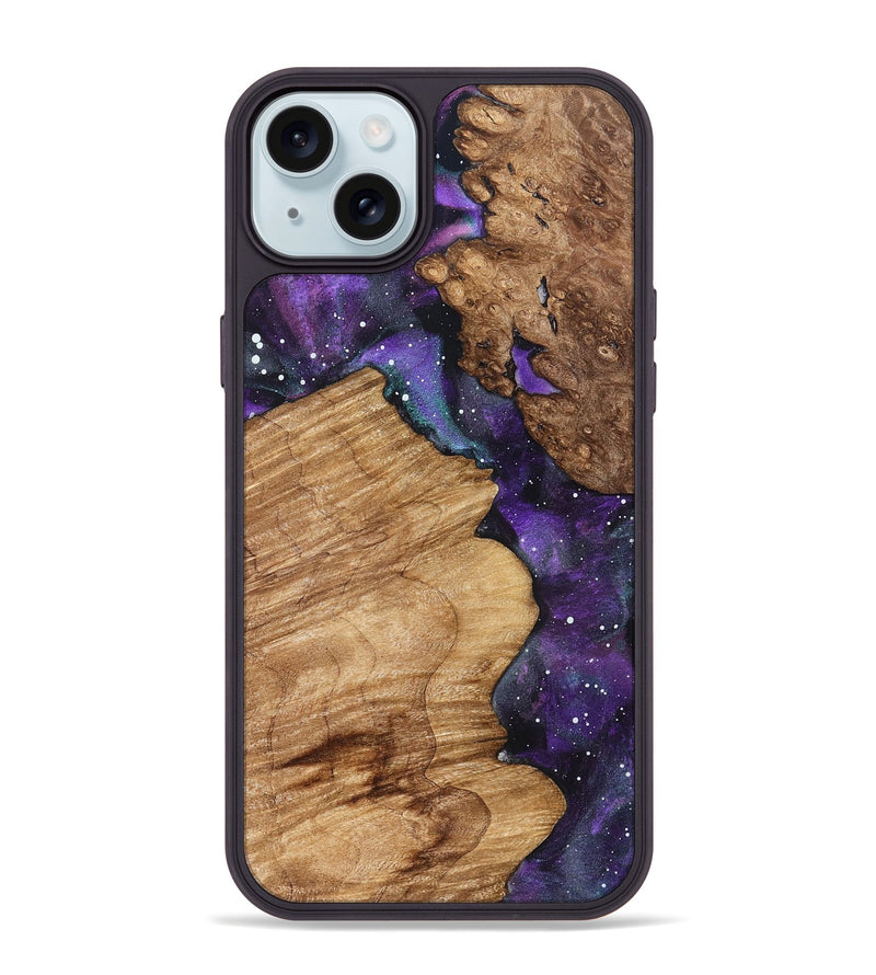 iPhone 15 Plus Wood Phone Case - Arther (Cosmos, 828220)