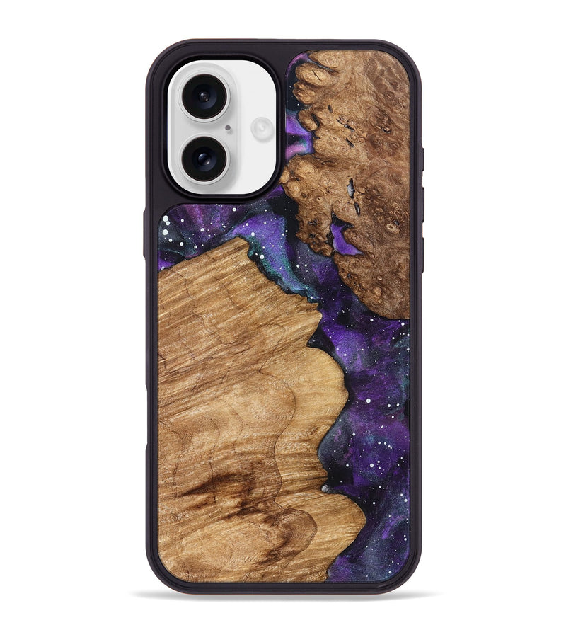 iPhone 16 Plus Wood Phone Case - Arther (Cosmos, 828220)
