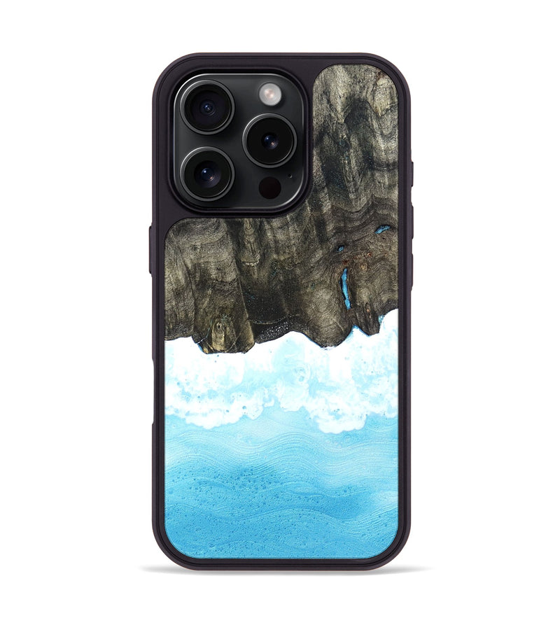 iPhone 16 Pro Wood Phone Case - Ruby (Coastal, 828242)