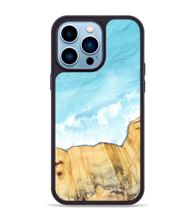iPhone 14 Pro Max Wood Phone Case - Alene (Coastal, 828250)