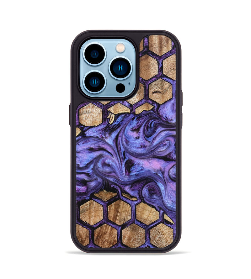 iPhone 14 Pro Wood Phone Case - Bryce (Pattern, 828256)