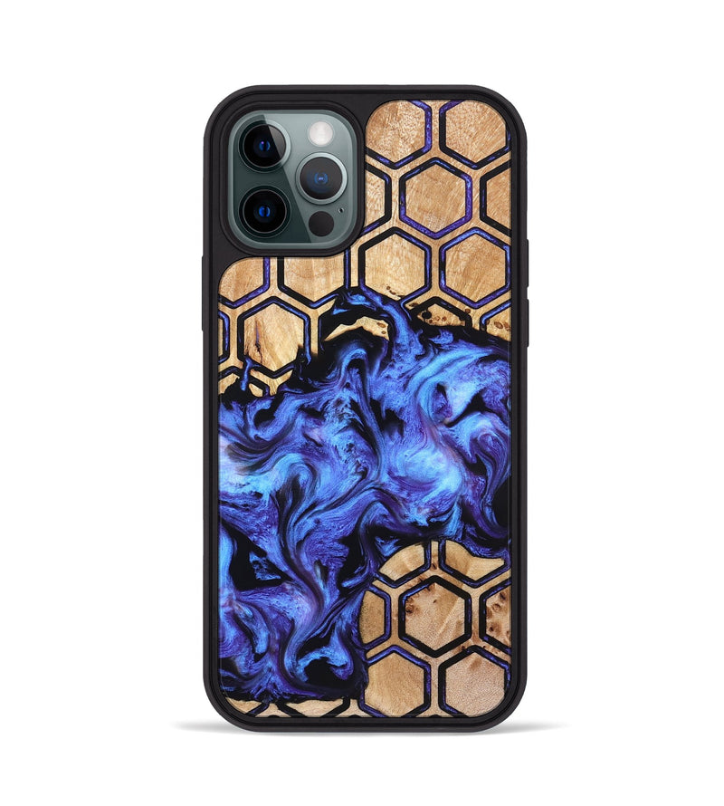 iPhone 12 Pro Wood Phone Case - Jamar (Pattern, 828259)