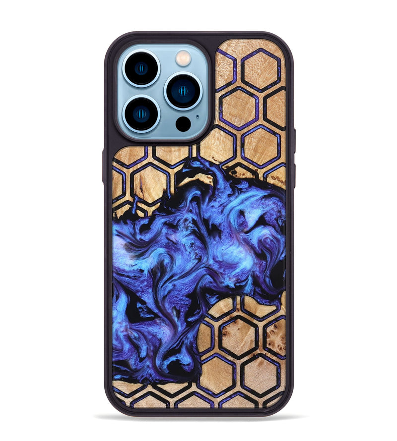 iPhone 14 Pro Max Wood Phone Case - Jamar (Pattern, 828259)