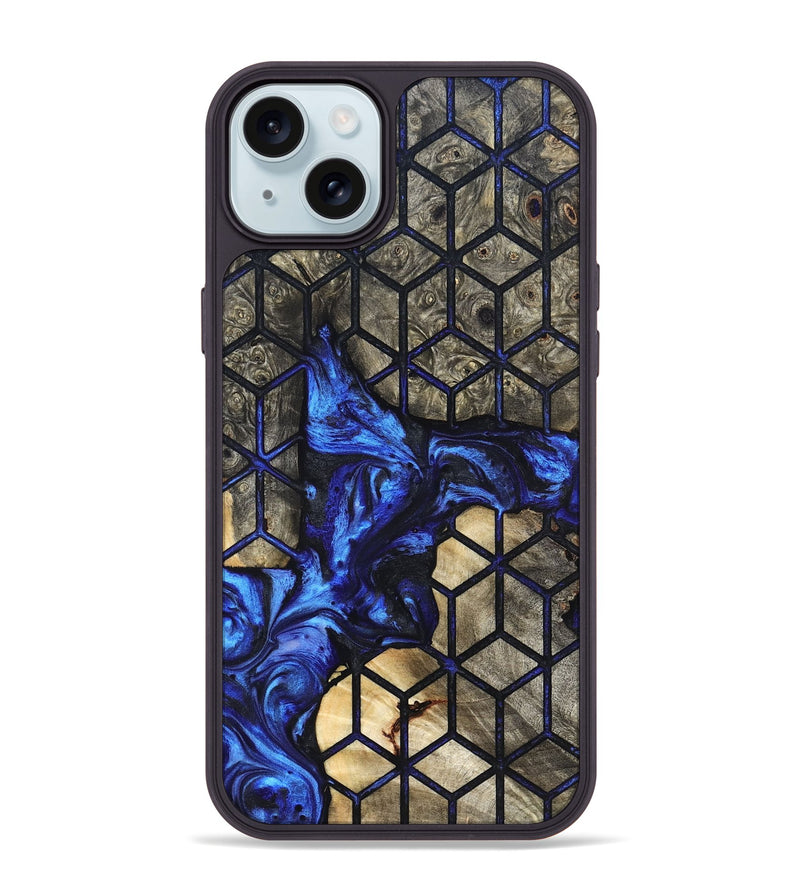 iPhone 15 Plus Wood Phone Case - Anabel (Pattern, 828263)