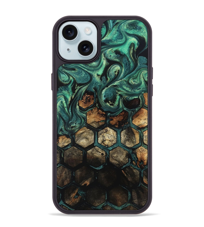 iPhone 15 Plus Wood Phone Case - Tammie (Pattern, 828264)