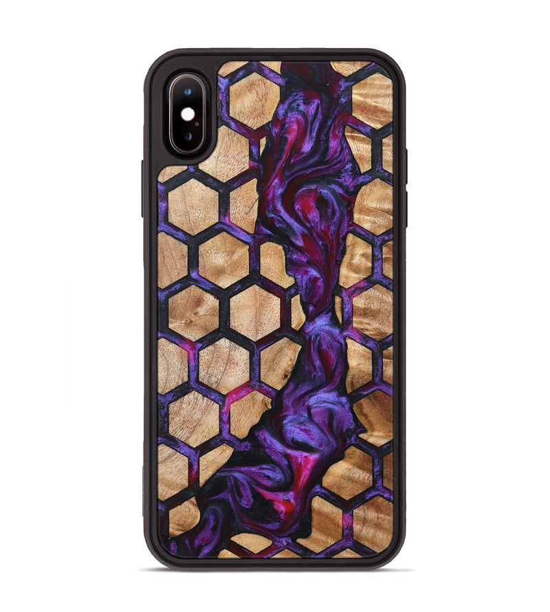 iPhone Xs Max Wood Phone Case - Sydni (Pattern, 828265)