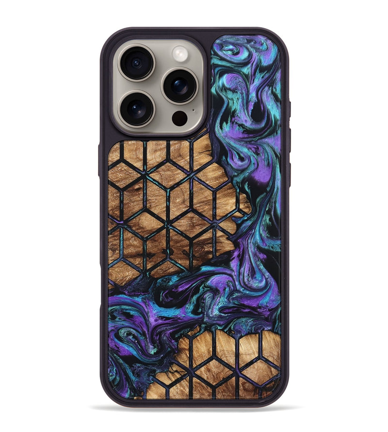 iPhone 16 Pro Max Wood Phone Case - Koa (Pattern, 828267)