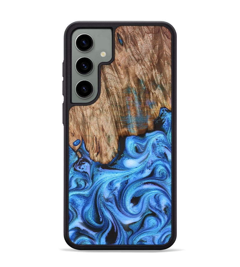 Galaxy S24 Plus Wood Phone Case - Lonzo (Blue, 828272)