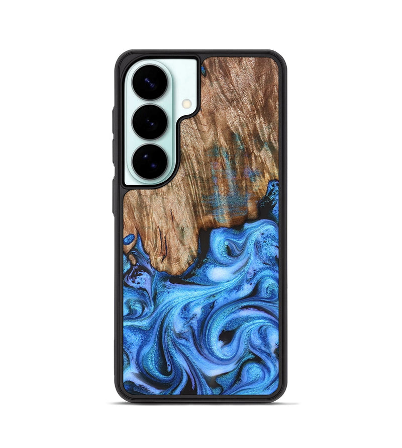 Galaxy S26 Wood Phone Case - Lonzo (Blue, 828272)