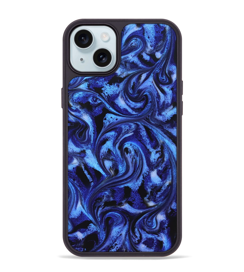 iPhone 15 Plus ResinArt Phone Case - Darryl (Blue, 828275)