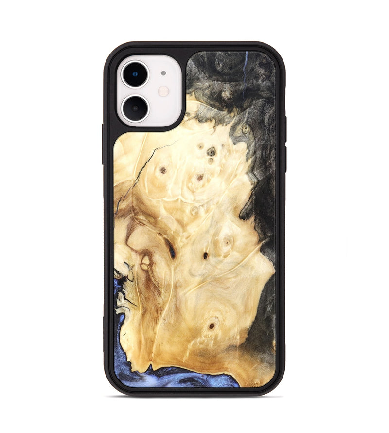 iPhone 11 Wood Phone Case - Ocean (Blue, 828279)
