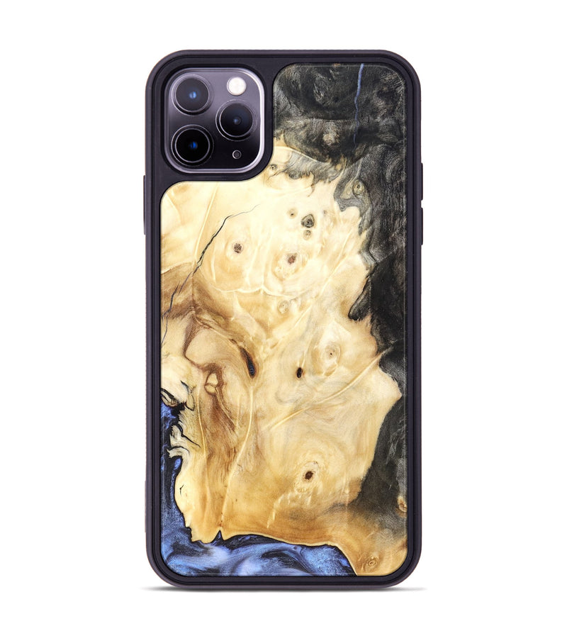 iPhone 11 Pro Max Wood Phone Case - Ocean (Blue, 828279)
