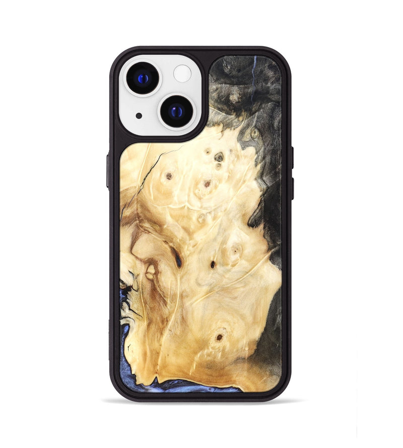 iPhone 13 Wood Phone Case - Ocean (Blue, 828279)