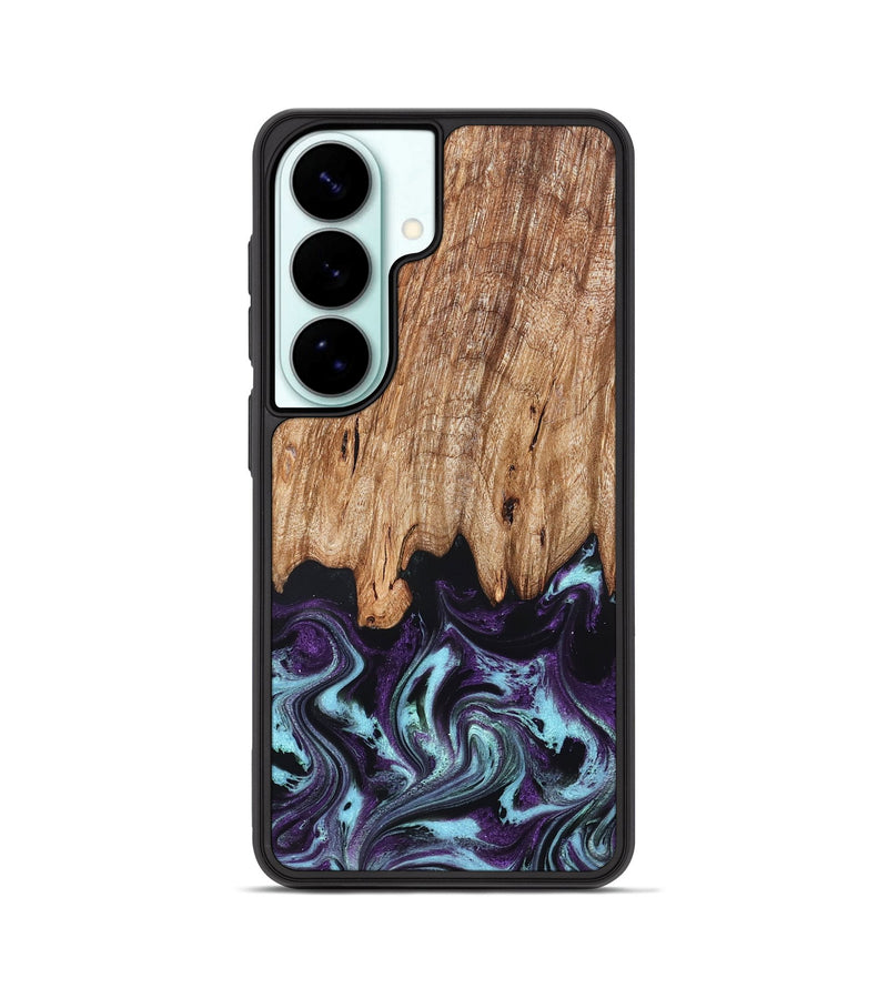 Galaxy S26 Wood Phone Case - Addie (Purple, 828284)