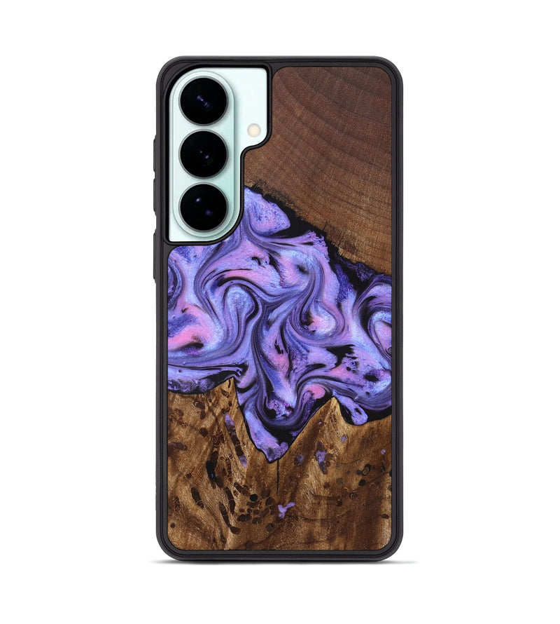 Galaxy S26 Plus Wood Phone Case - Cherry (Purple, 828286)