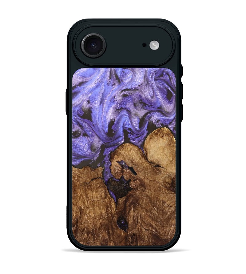 iPhone 17 Air Wood Phone Case - Nora (Purple, 828290)