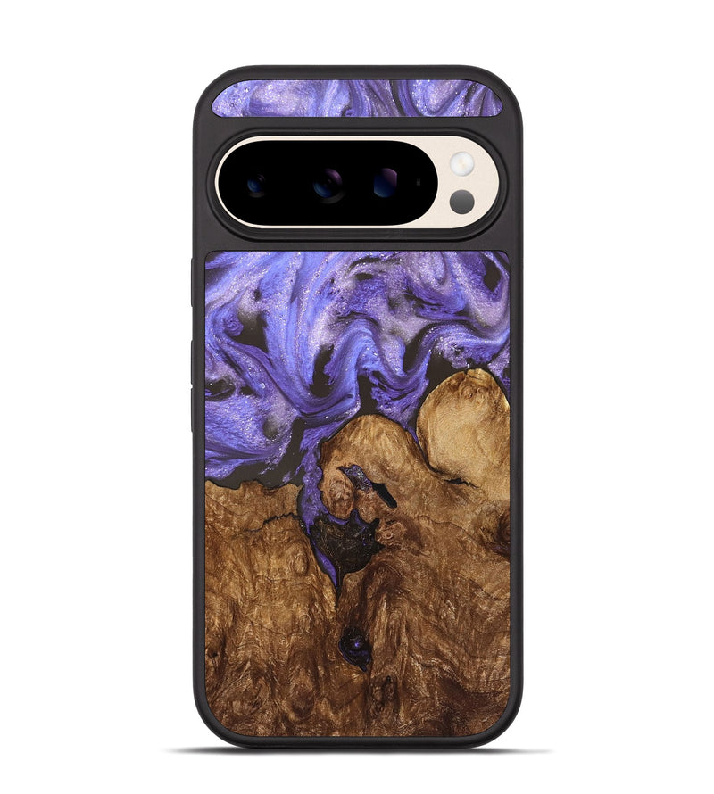 Pixel 10 Wood Phone Case - Nora (Purple, 828290)