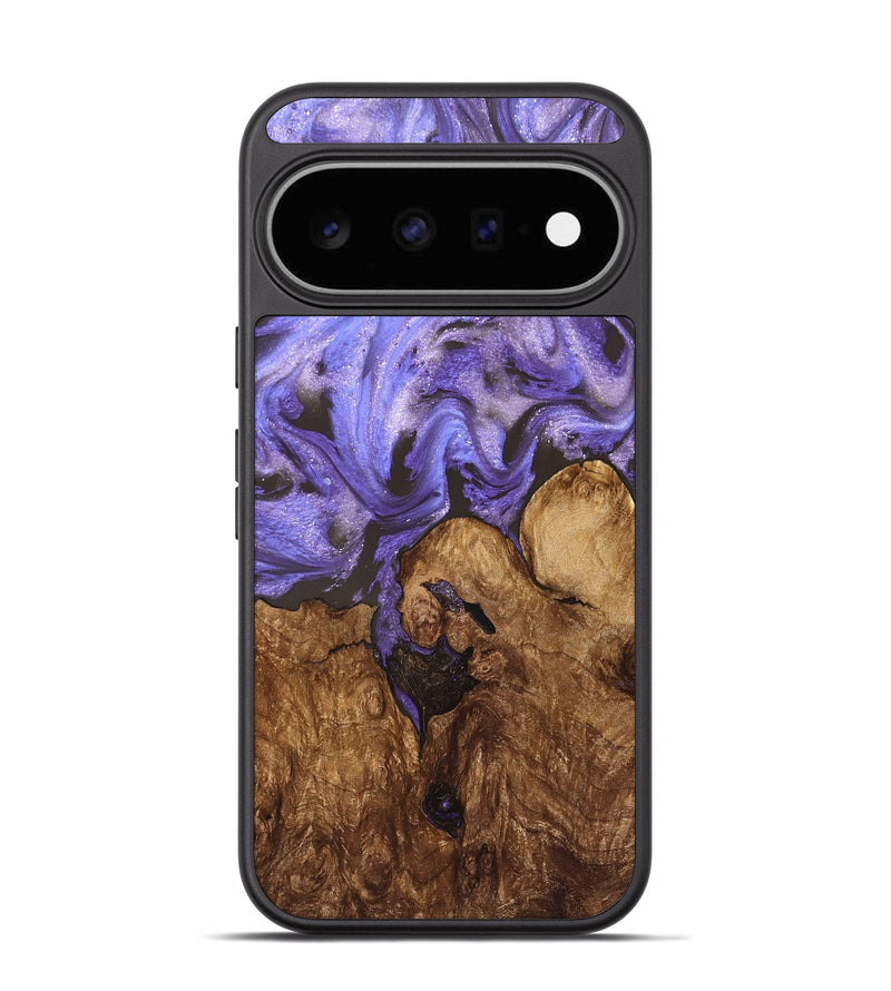 Pixel 11 Wood Phone Case - Nora (Purple, 828290)