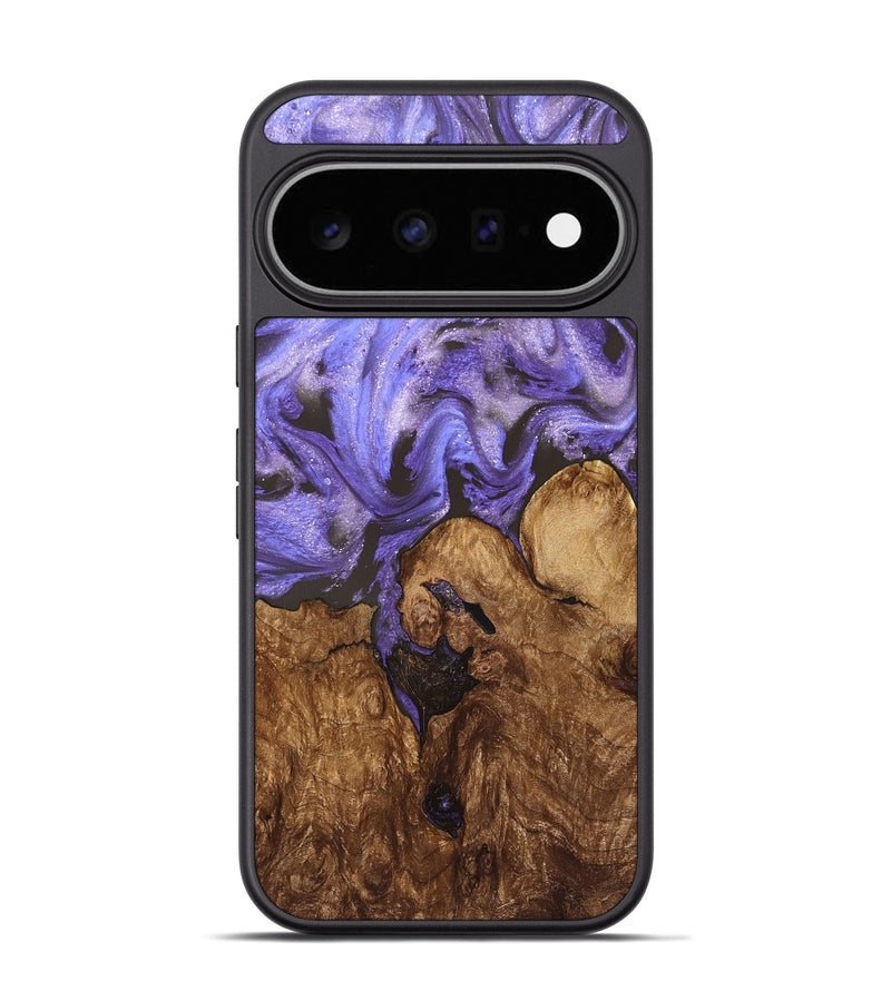 Pixel 11 Pro Wood Phone Case - Nora (Purple, 828290)