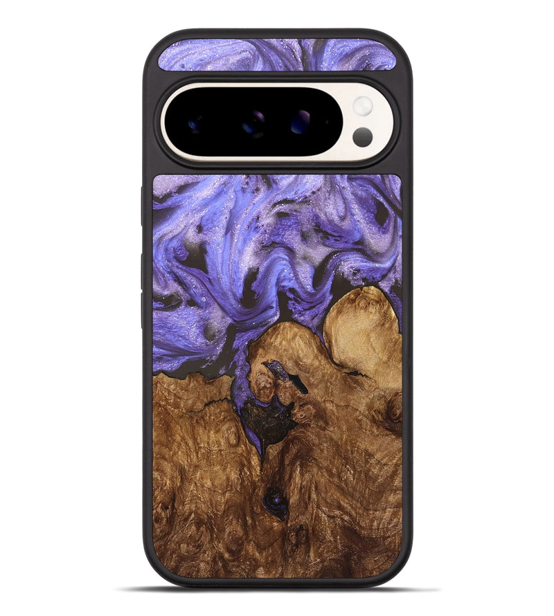 Pixel 9 Pro XL Wood Phone Case - Nora (Purple, 828290)