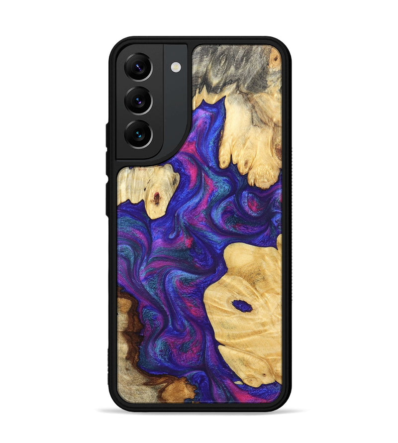 Galaxy S22 Plus Wood Phone Case - Ludie (Purple, 828291)