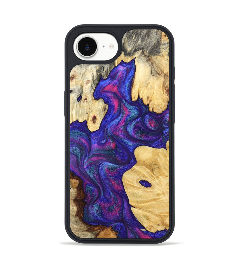 iPhone 17e Wood Phone Case - Ludie (Purple, 828291)