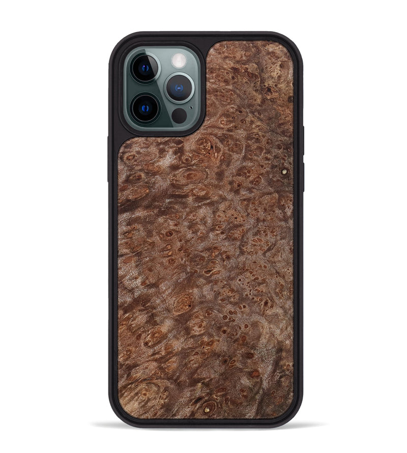 iPhone 12 Pro Max Wood Phone Case - Omar (Wood Burl, 828294)