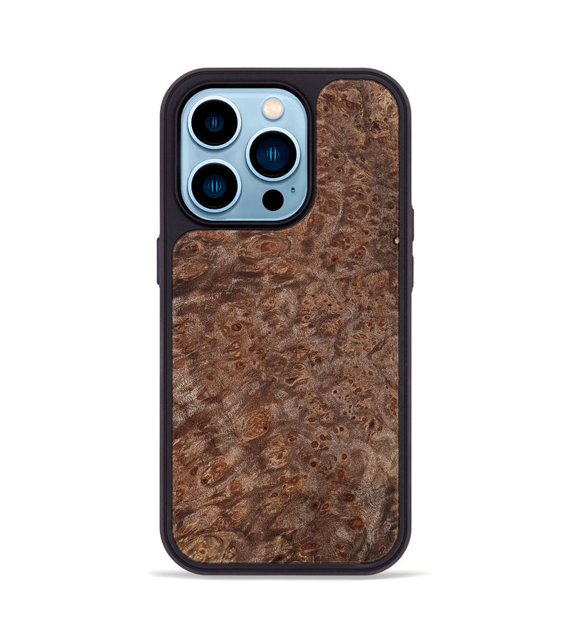 iPhone 14 Pro Wood Phone Case - Omar (Wood Burl, 828294)