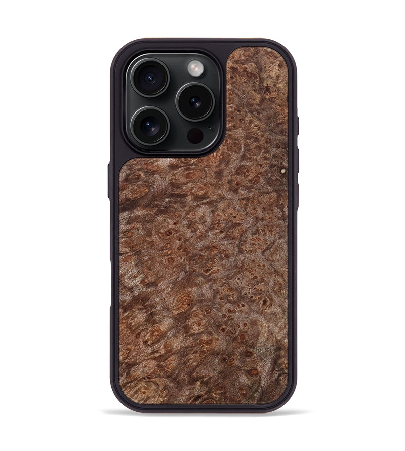 iPhone 16 Pro Wood Phone Case - Omar (Wood Burl, 828294)