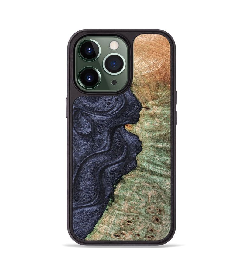 iPhone 13 Pro Wood Phone Case - Kristal (Wood Burl, 828295)