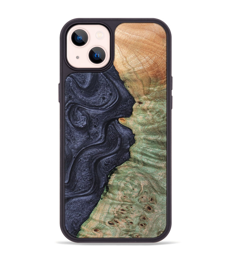 iPhone 14 Plus Wood Phone Case - Kristal (Wood Burl, 828295)